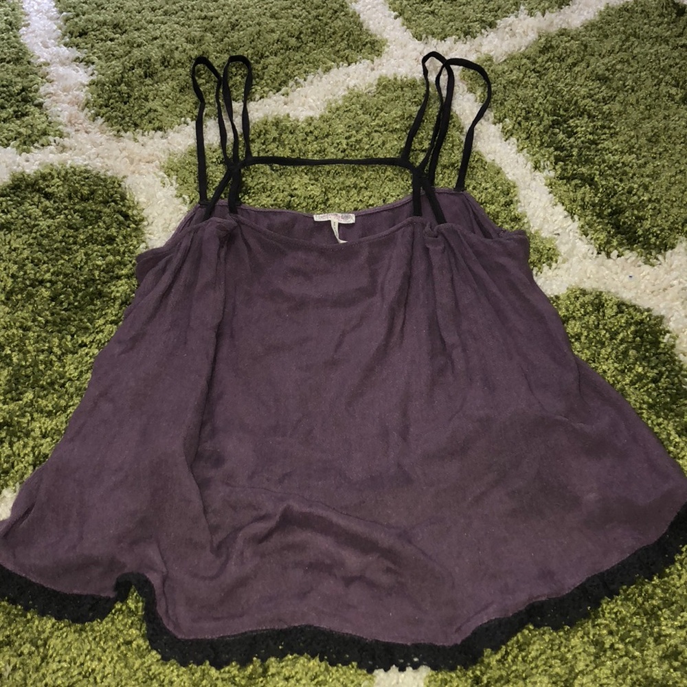 Purple/Gray tank top from Free People size M